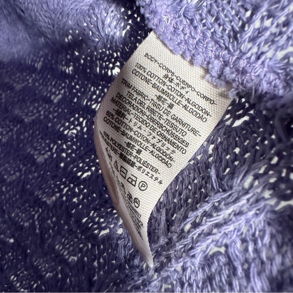 Free People | We The Free Thien Hacci Raw Seams Sweater Size XS - Picture 8 of 8